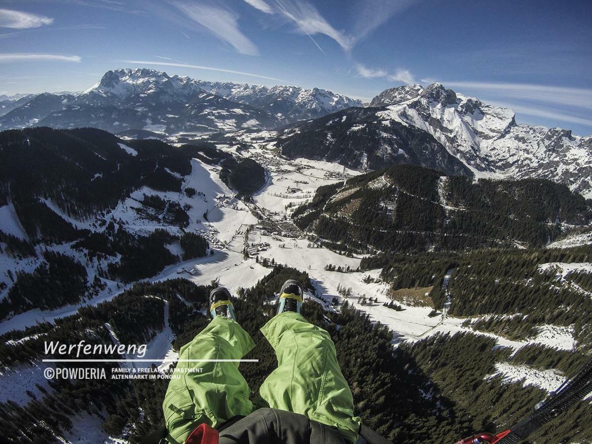 Powderia Family & Freelance Apartment In The Centre Of Ski Amade Altenmarkt im Pongau Εξωτερικό φωτογραφία